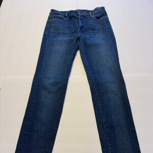 Lucky Brand Hayden Skinny Jeans Womens 6 28 Dark Wash Mid Rise Stretch